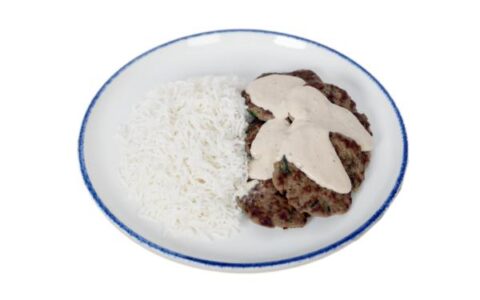 Beef Kofta White Rice