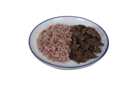 Beef Steak with Brown Rice