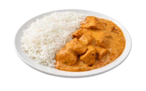 Butter Chicken With White Rice
