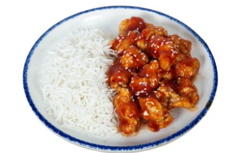 Chicken Buffalo With Rice