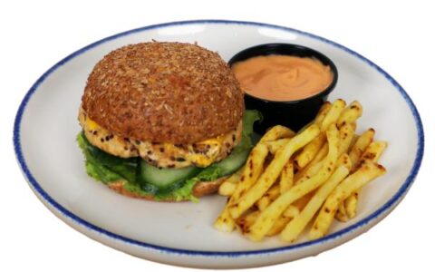 Chicken Quinoa Burger