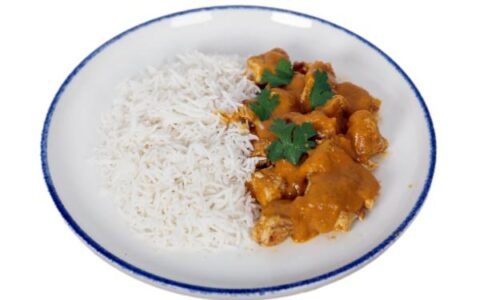 Chicken Tandoori Sauce With Rice