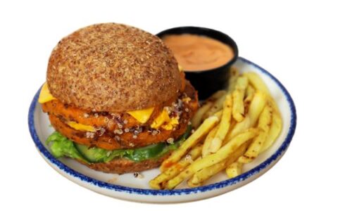 Double Quinoa Burger