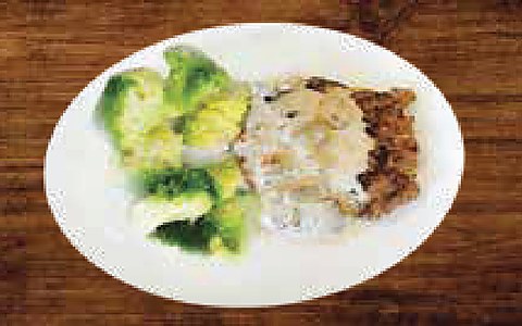 Beef Cutlet with Broccoli