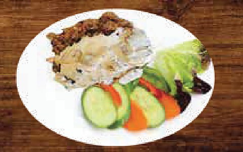 Beef Cutlet with Salad