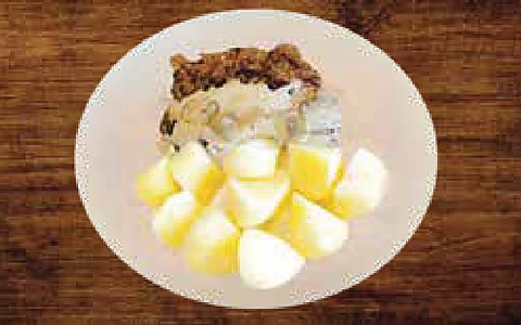 Beef Cutlet with Steam Potato