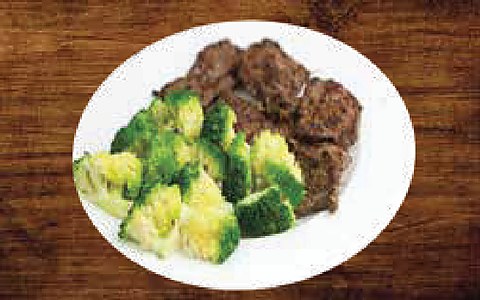 Beef Steak with Broccoli