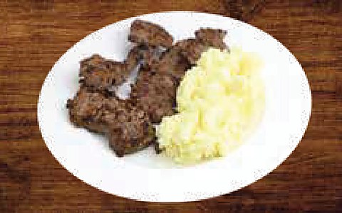Beef Steak with Mash Potato