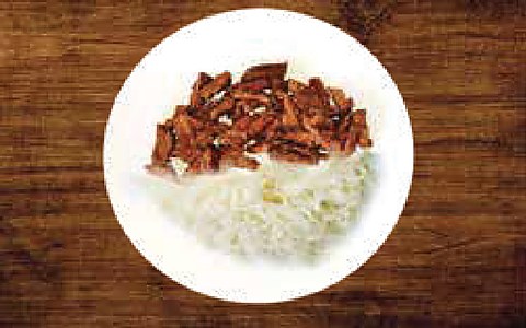 Beef with White Rice