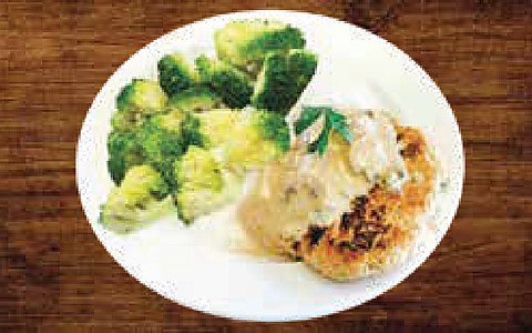Chicken Cutlet with Broccoli