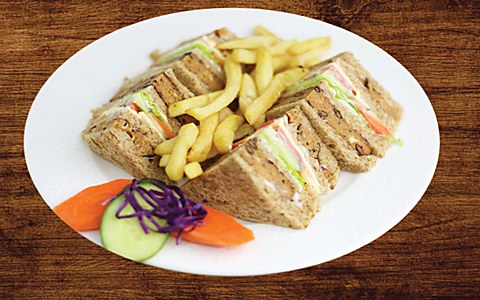 Chicken Quinoa Club Sandwich