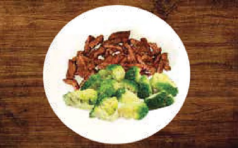 Grilled Beef with Broccoli