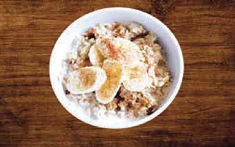 Oats with Banana and Honey