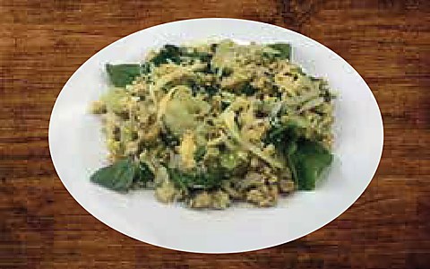 Omlette with Mushroom Spanish