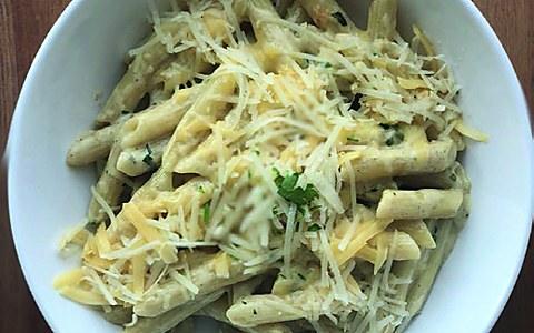 Chicken Pasta White Sauce