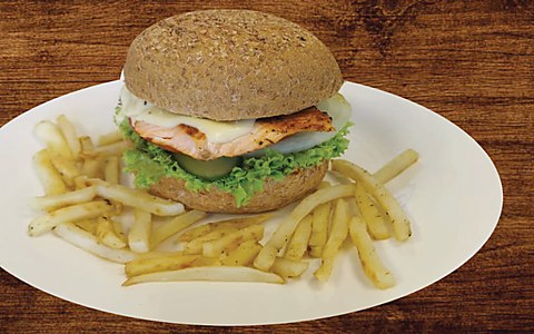 Salmon Burger