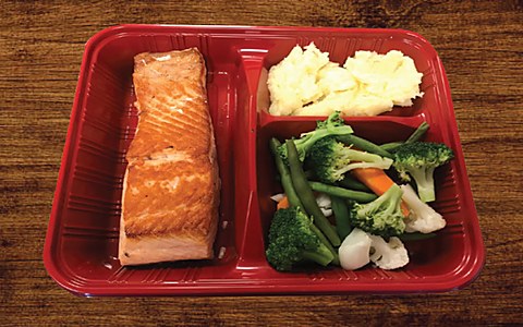 Salmon Mash / Veg Combo