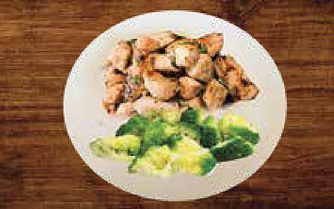 Shees Tawok with Broccoli