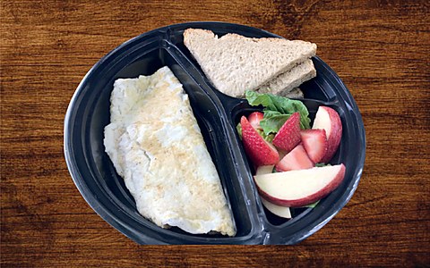 White Omelette Combo